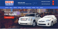 Desktop Screenshot of kingautomotive.net