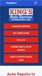 Mobile Screenshot of kingautomotive.net
